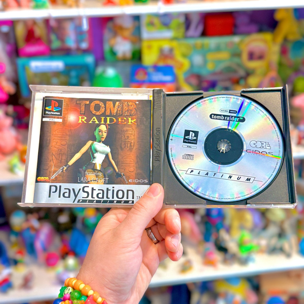 Tomb Raider (Platinum, PS1) - PopCultGang
