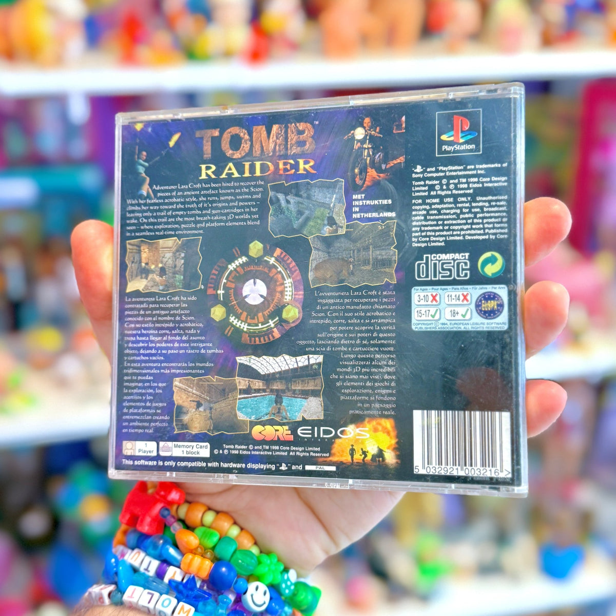 Tomb Raider (Platinum, PS1) - PopCultGang
