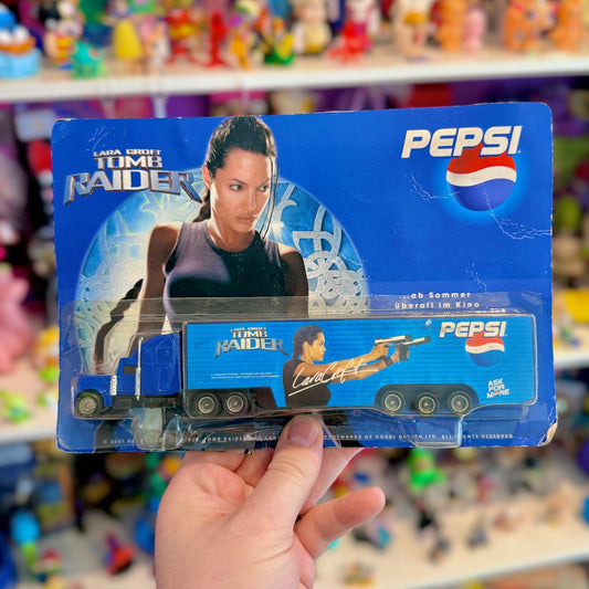 Tomb Raider: The Movie - Lara Croft Pepsi Truck - Die Cast Toy Car (2001) - PopCultGang