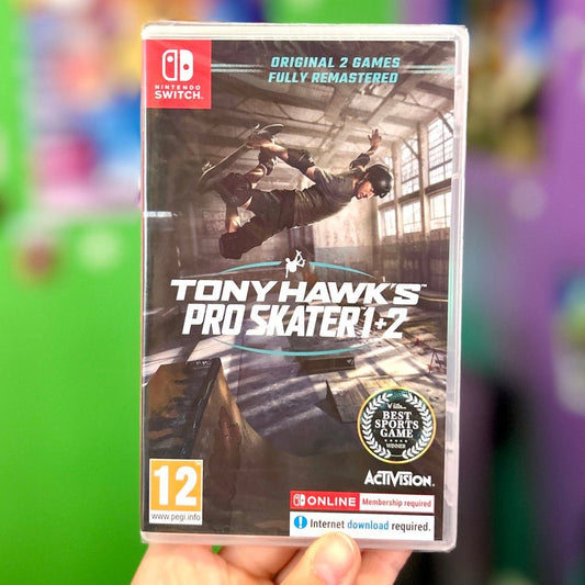 Tony Hawk's Pro Skater 1+2 (Nintendo Switch) - PopCultGang