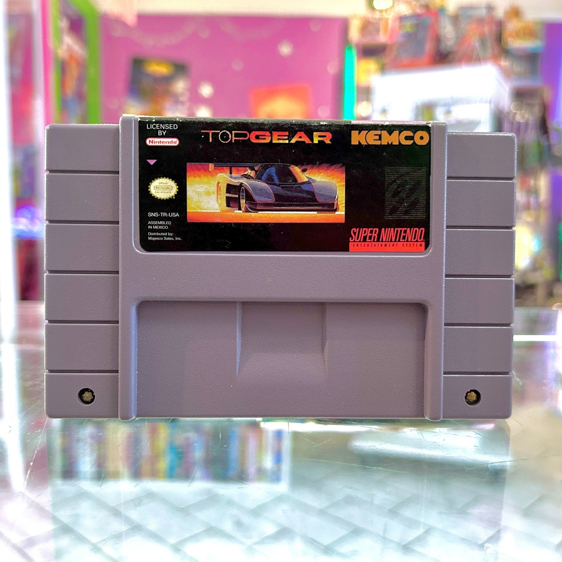 Top Gear (SNES, NTSC) - PopCultGang