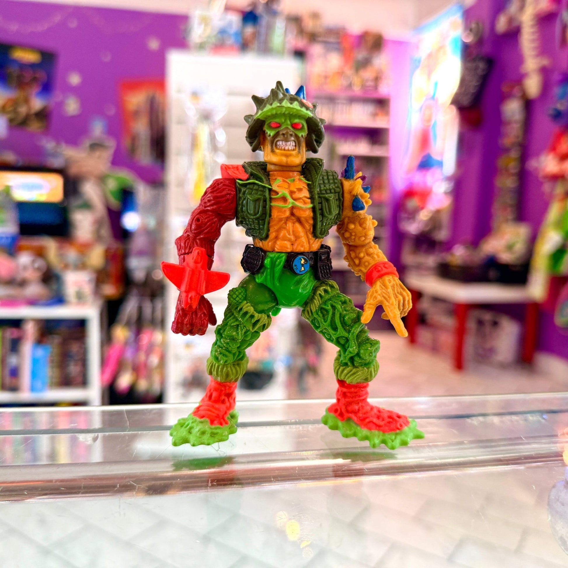 Toxic Crusaders: Major Disaster Action Figure (Playmates, 1991) - PopCultGang