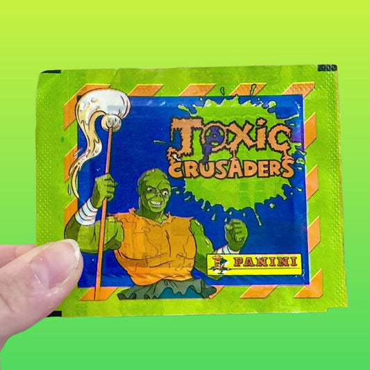 Toxic Crusaders: Sticker Packs (Panini, 90s) - PopCultGang