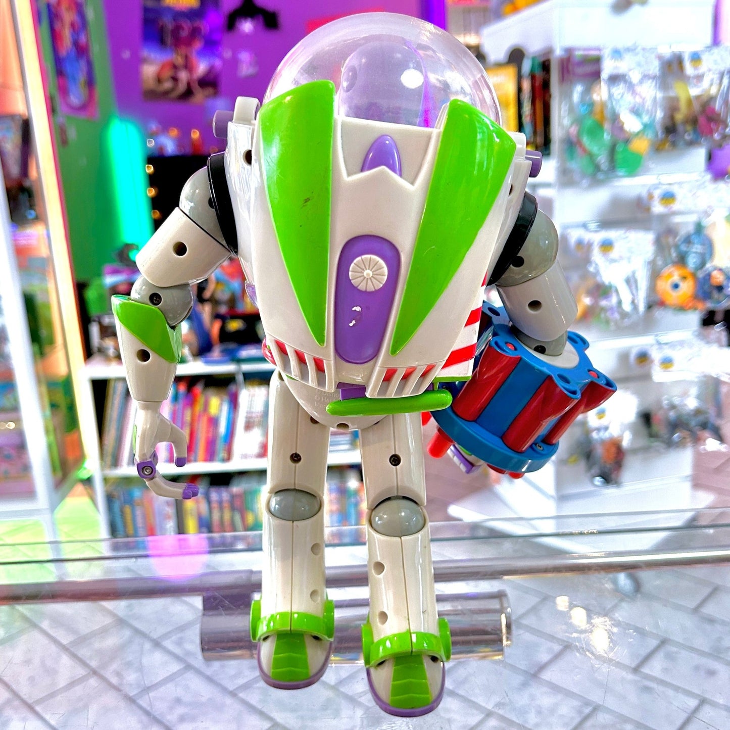 Toy Story 2: Buzz Lightyear Rocket Arm Figure (Disney, 2001) - PopCultGang