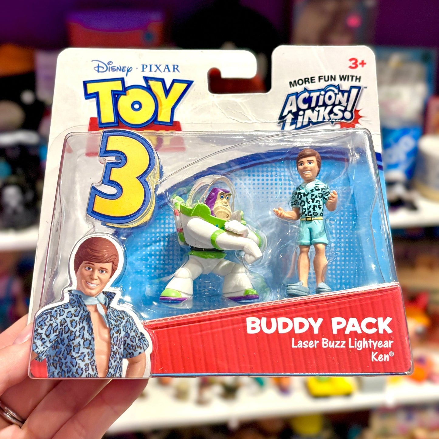 Toy Story 3: Buddy Pack - Laser Buzz Lightyear & Ken (Disney, Pixar, 2010) - PopCultGang