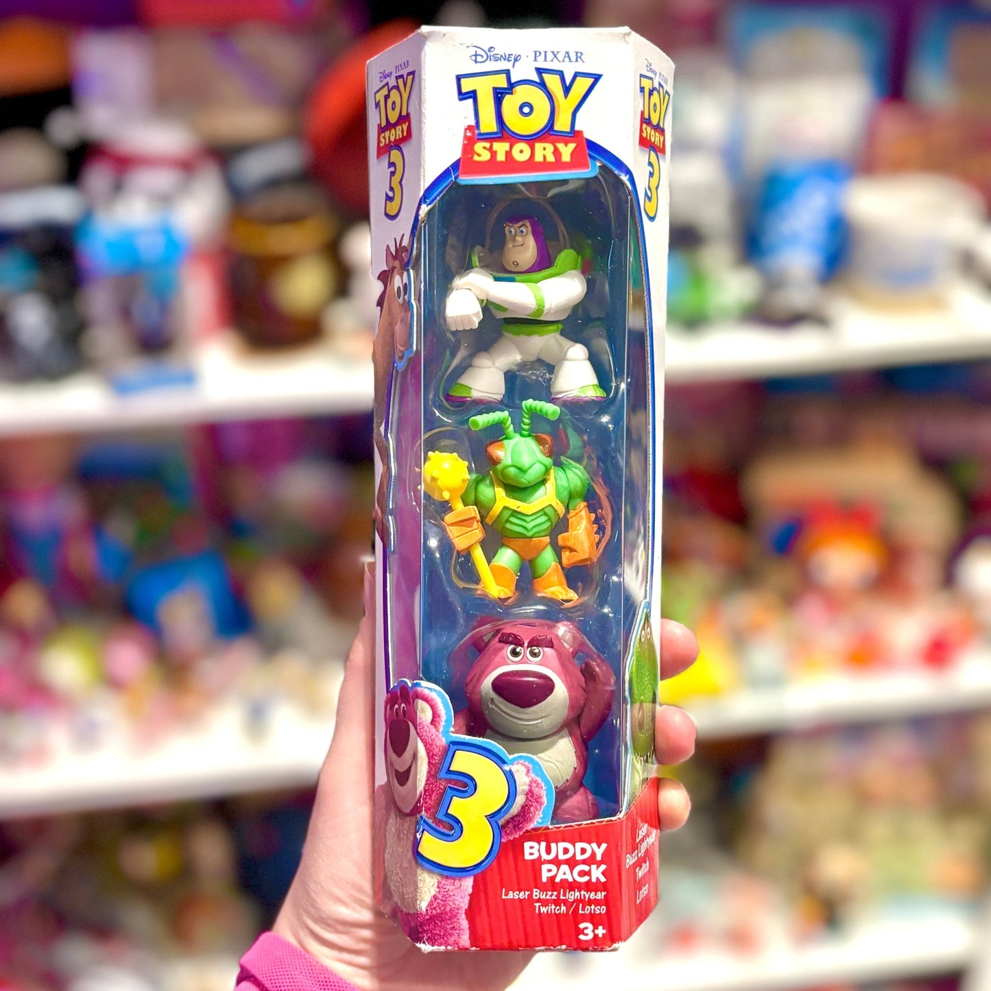 Toy Story 3: Buddy Pack - Laser Buzz Lightyear, Lotso & Twitch (Disney, Pixar, 2010) - PopCultGang