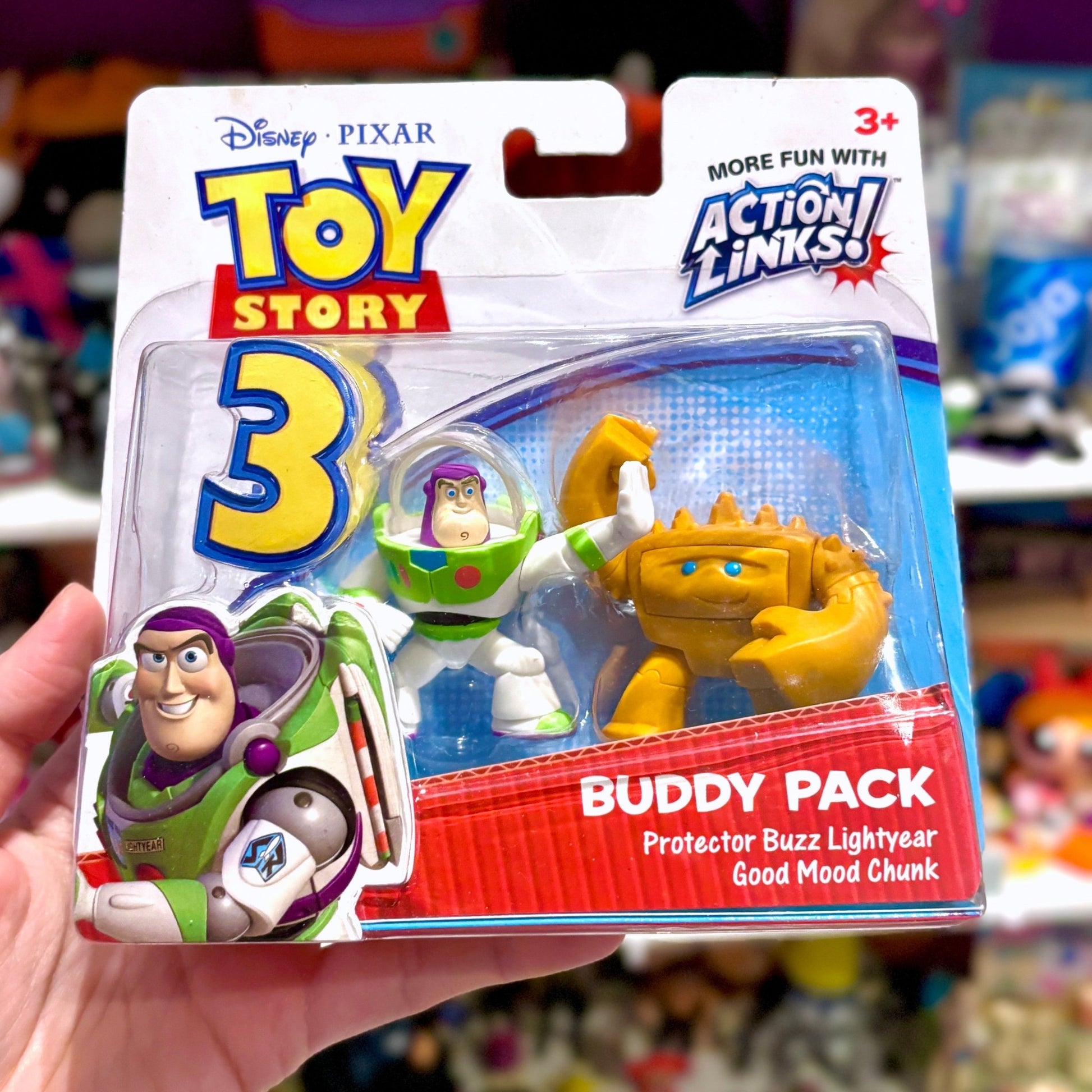 Toy Story 3: Buddy Pack - Protector Buzz Lightyear & Good Mood Chunk (Disney, Pixar, 2010) - PopCultGang