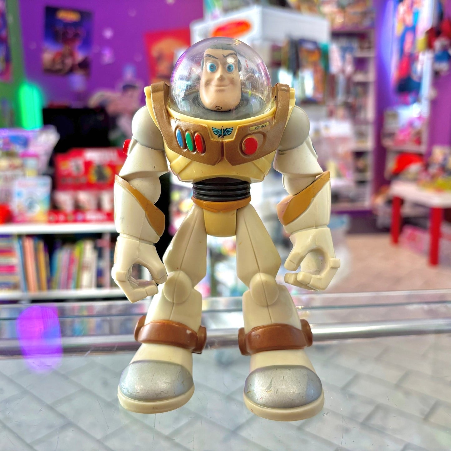 Toy Story: Buzz Lightyear Gold/Brown Action Figure (Hasbro, Disney, 2006) - PopCultGang