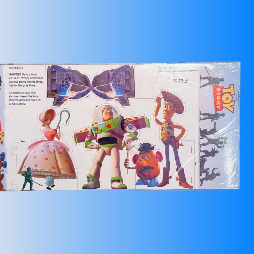 Toy Story: Premiere Movie Theater Cardboard Popcorn Bucket (Disney, Pixar, 1995) - PopCultGang