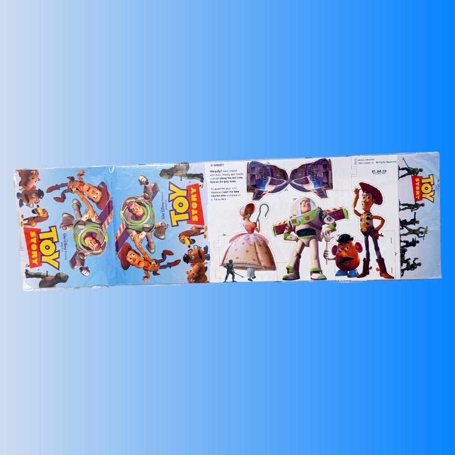 Toy Story: Premiere Movie Theater Cardboard Popcorn Bucket (Disney, Pixar, 1995) - PopCultGang