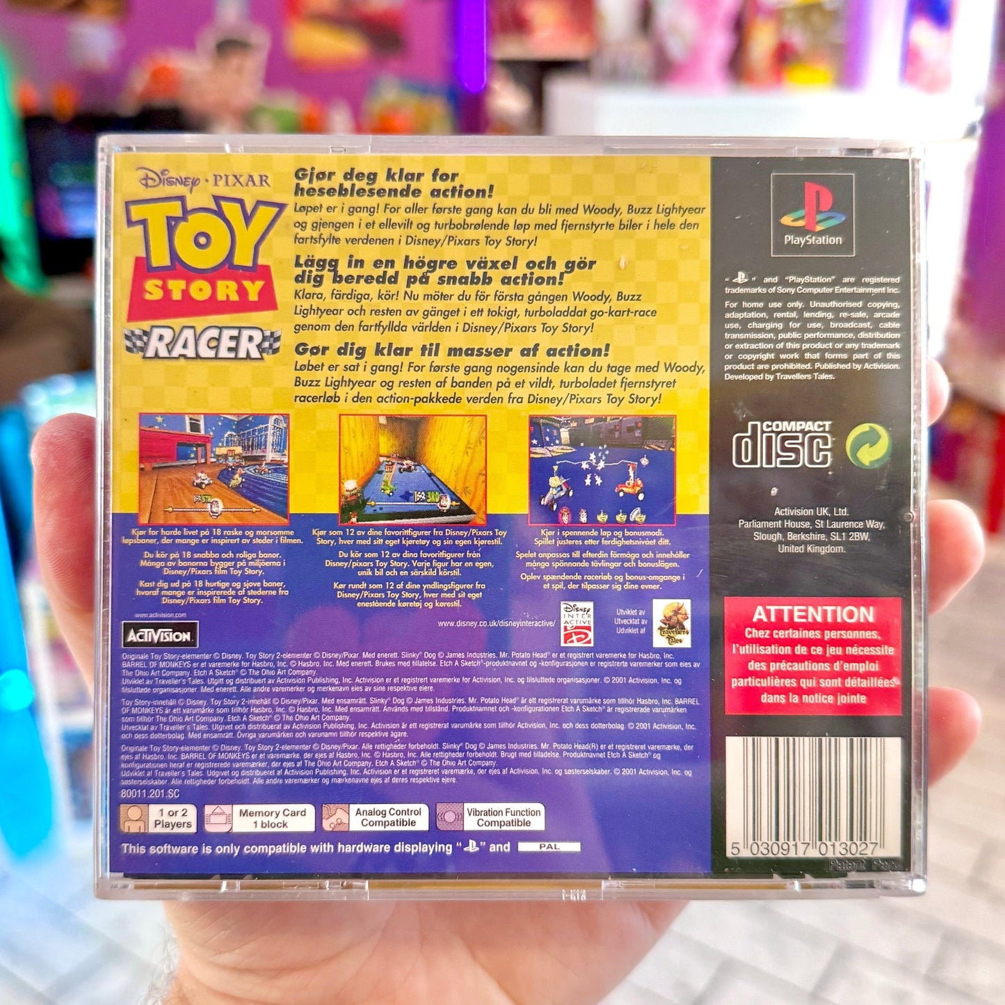 Toy Story Racer (PS1) - PopCultGang