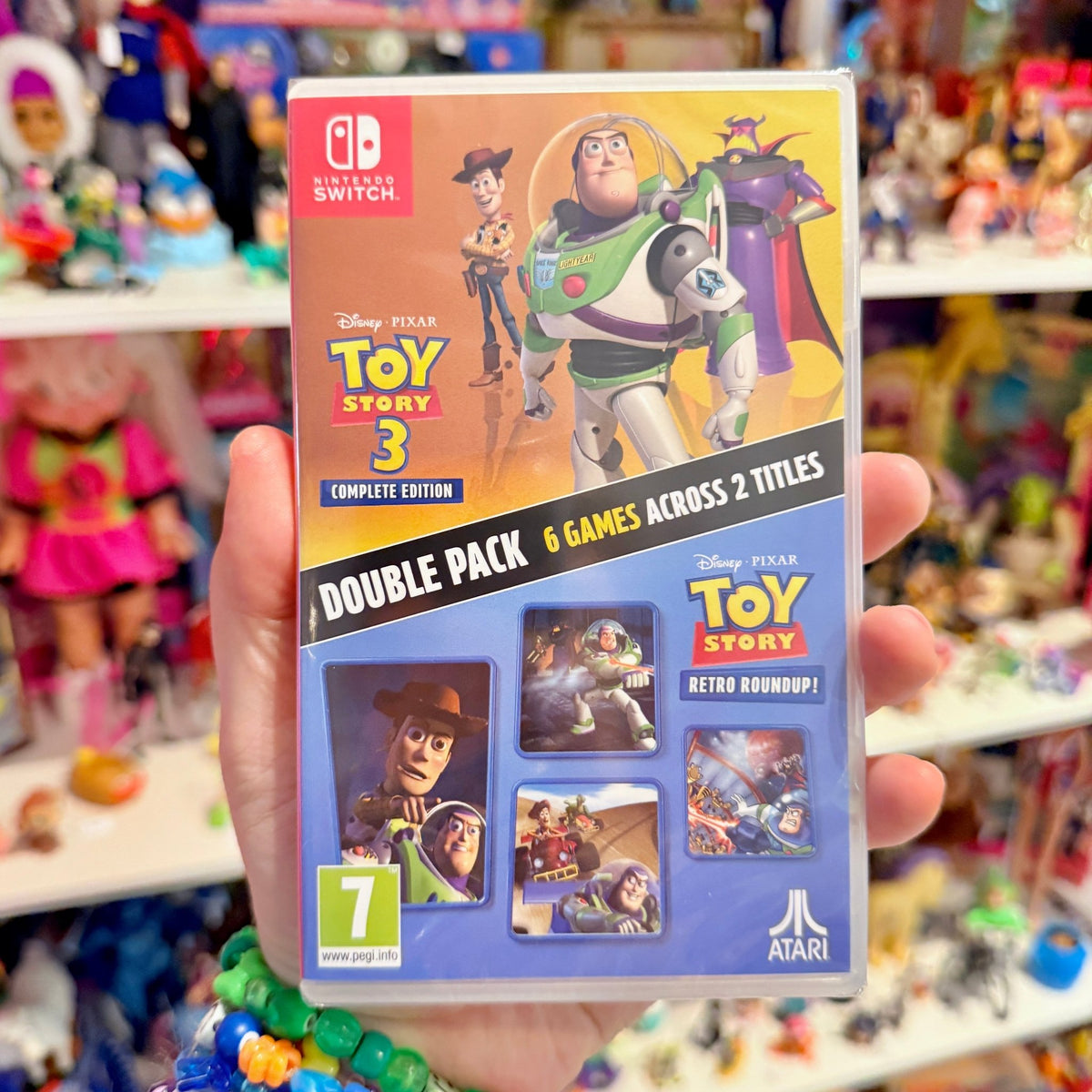 Toy Story: Retro Roundup! + Toy Story 3 Complete Edition Double Pack (Nintendo Switch) - PopCultGang