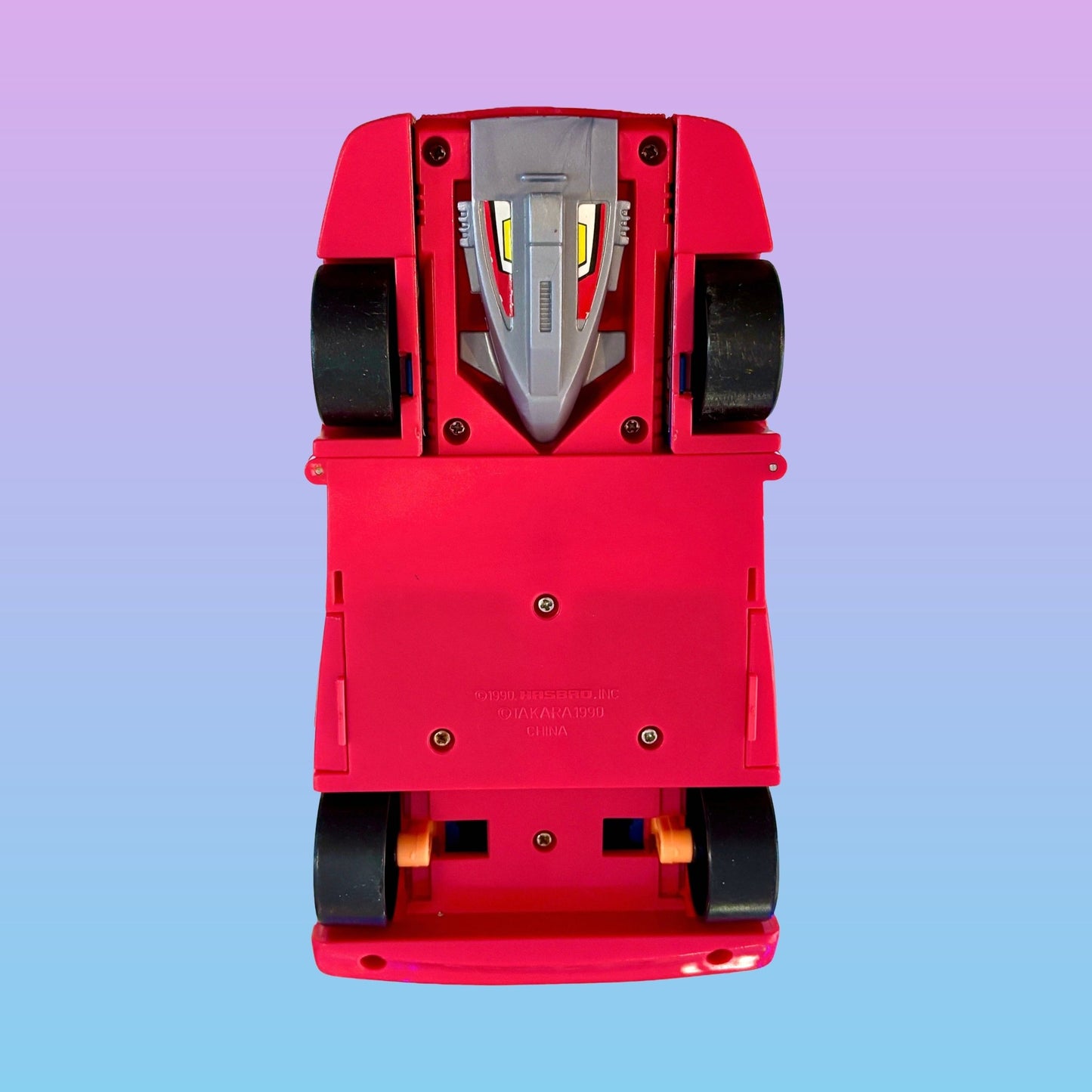 Transformers: Action Master Turbo Racer - Car Vehicle Action Figure (G1, Hasbro, 1990) - PopCultGang