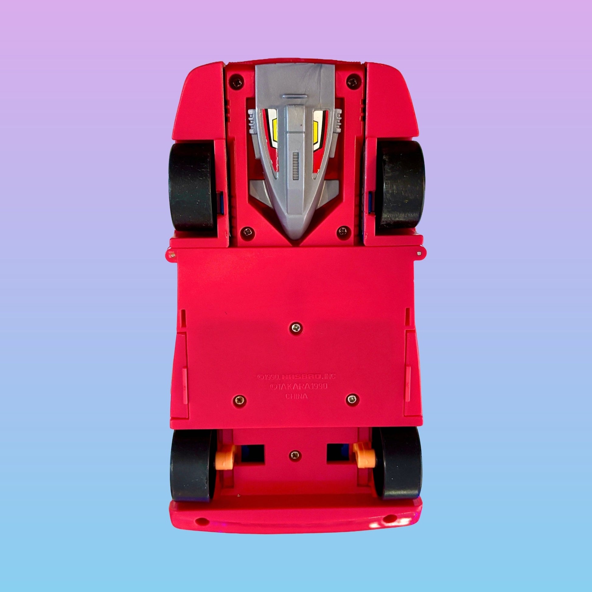 Transformers: Action Master Turbo Racer - Car Vehicle Action Figure (G1, Hasbro, 1990) - PopCultGang