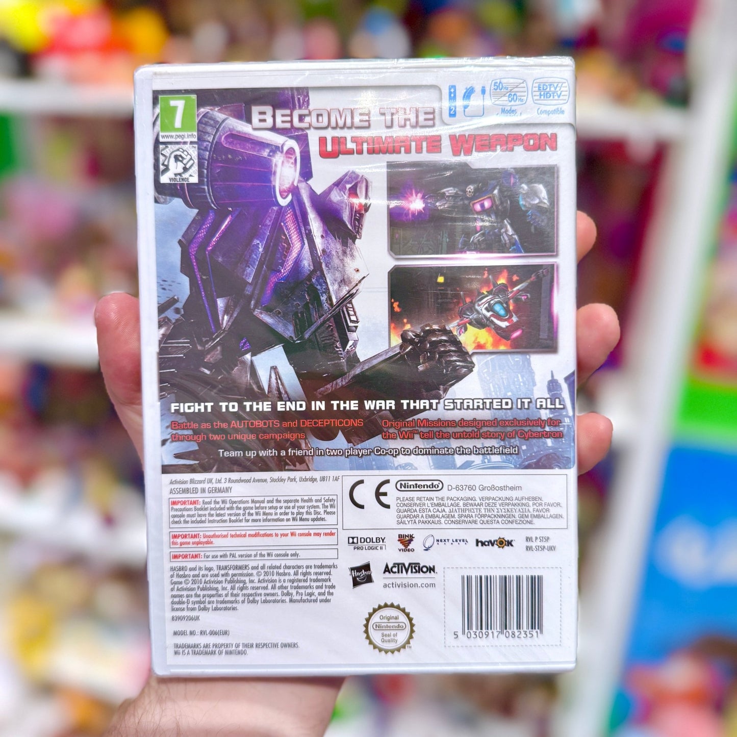 Transformers: Cybertron Adventures (Sealed, Wii) - PopCultGang