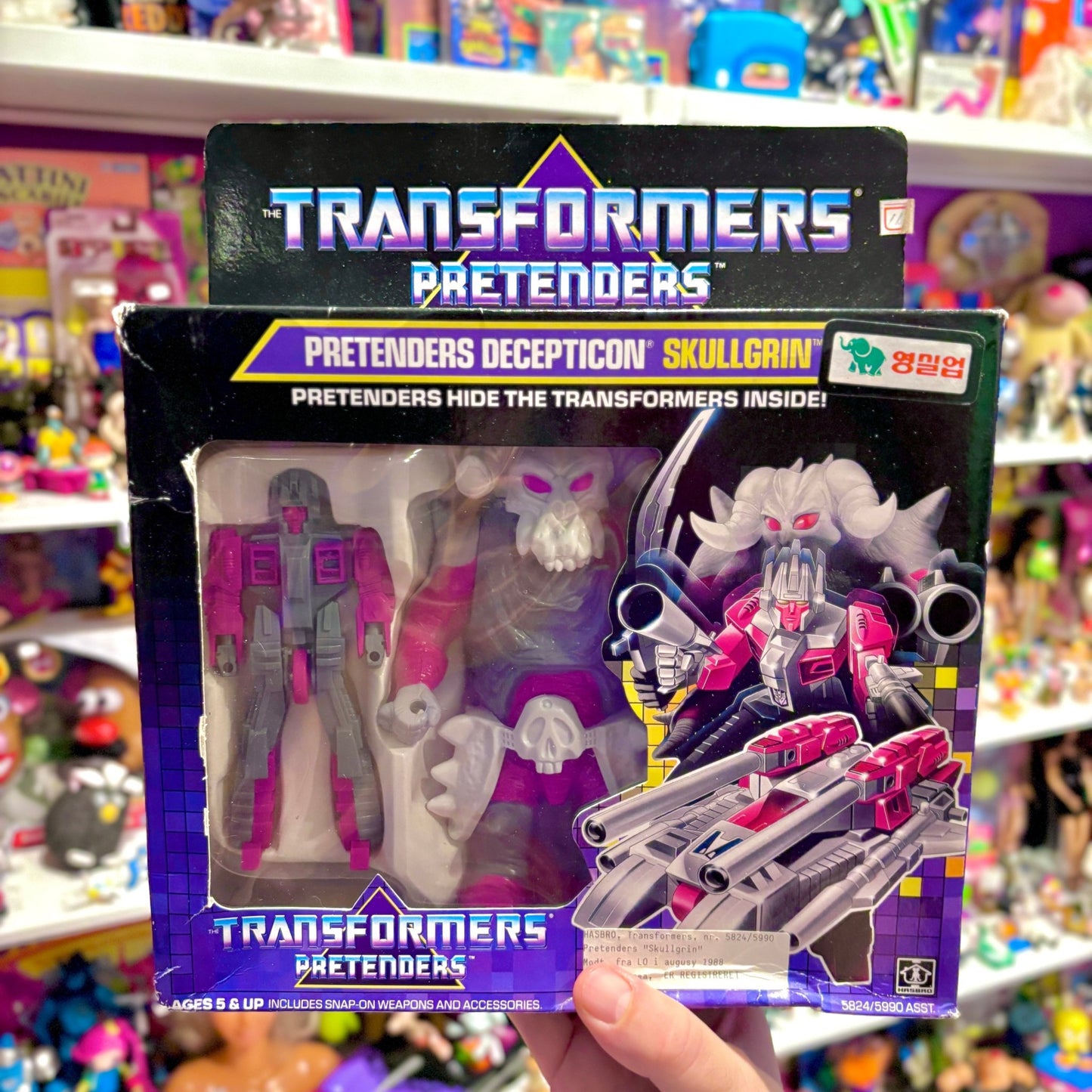 Transformers Pretenders: Skullgrin (80s, NIB) - PopCultGang