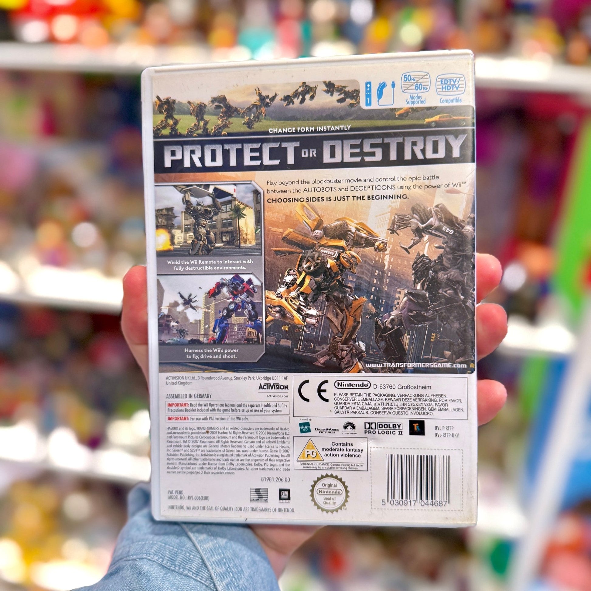 Transformers: The Game (Wii) - PopCultGang