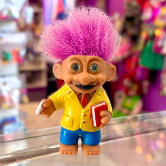 Trolls: Einstein Teacher Troll Figure (90s) - PopCultGang