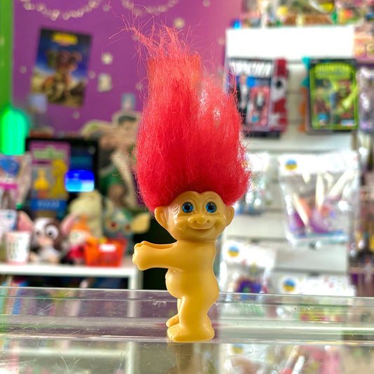 Trolls Red Hair - Clip - On Hanging Hugging Figure (bootleg, 90s) - PopCultGang