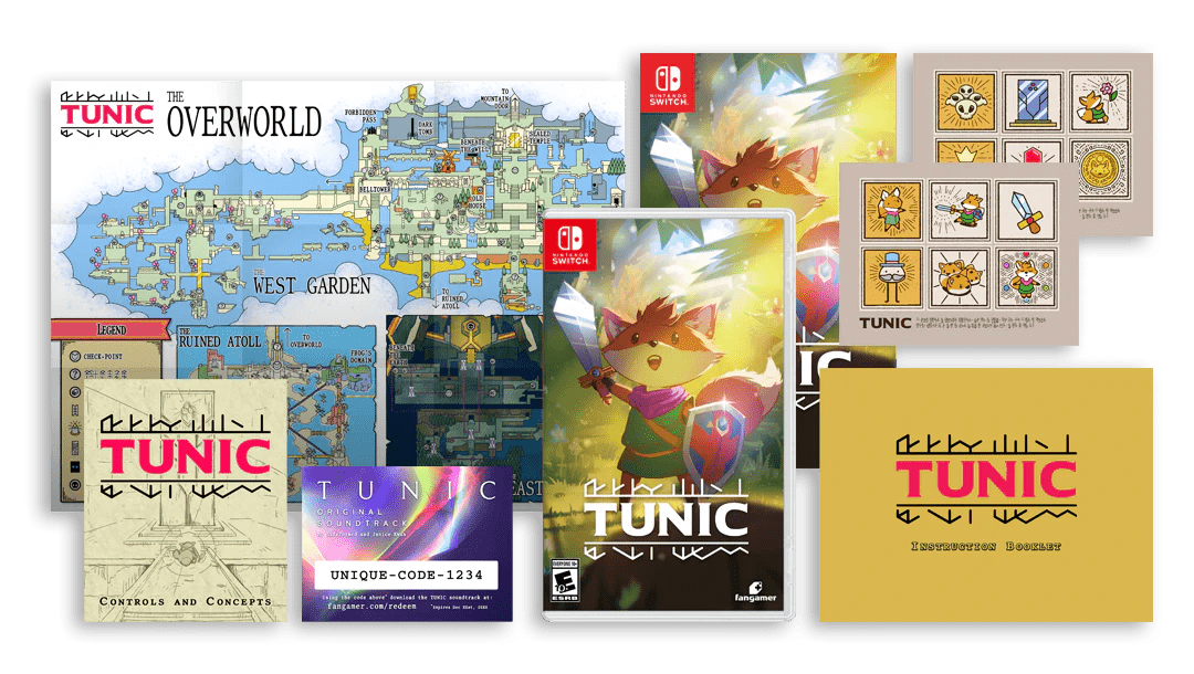 Tunic: Deluxe Edition (Nintendo Switch) - PopCultGang