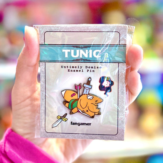 Tunic - Untimely Demise Pin - PopCultGang