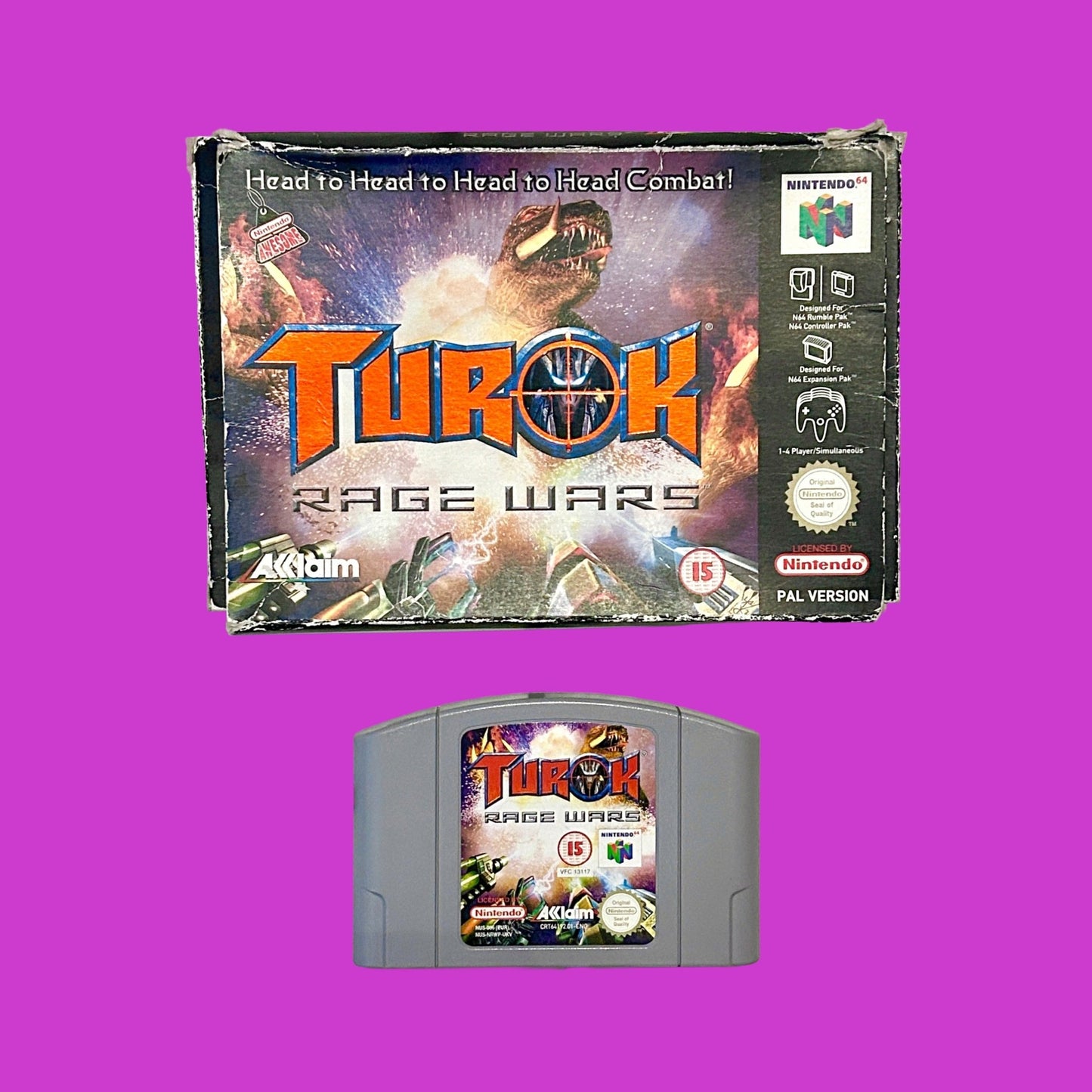 Turok: Rage Wars (CIB, Nintendo 64) - PopCultGang