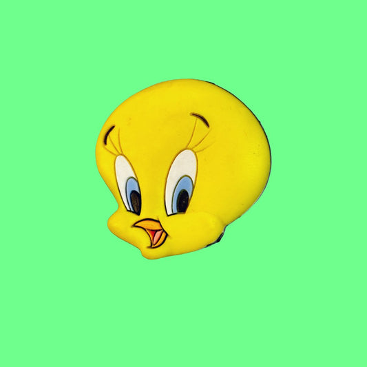 Tweety Head Pin Badge (Warner Bros., 90s) - PopCultGang