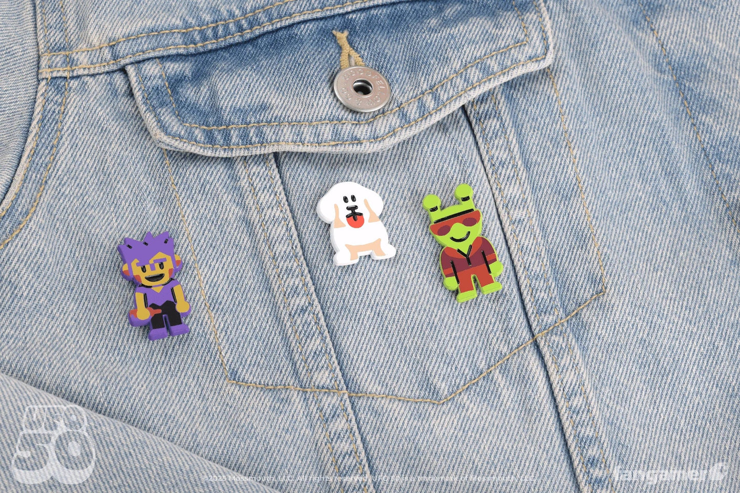 UFO 50: Party House Guests Pin Set (Fangamer) - PopCultGang