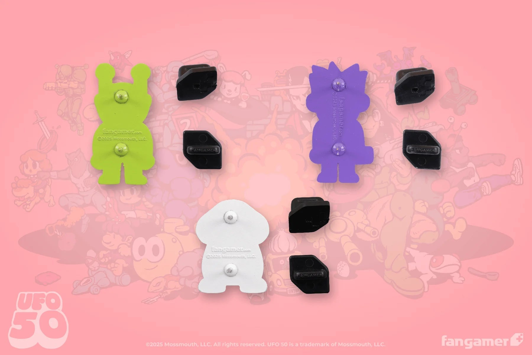 UFO 50: Party House Guests Pin Set (Fangamer) - PopCultGang