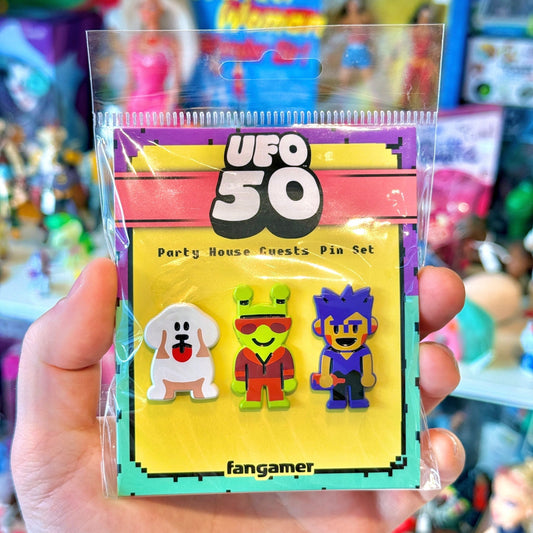 UFO 50: Party House Guests Pin Set (Fangamer) - PopCultGang