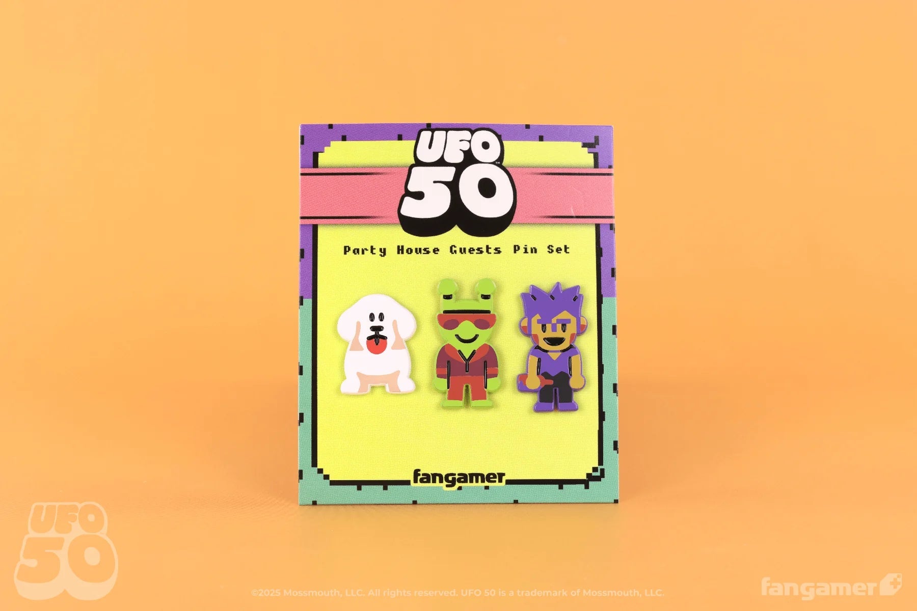 UFO 50: Party House Guests Pin Set (Fangamer) - PopCultGang