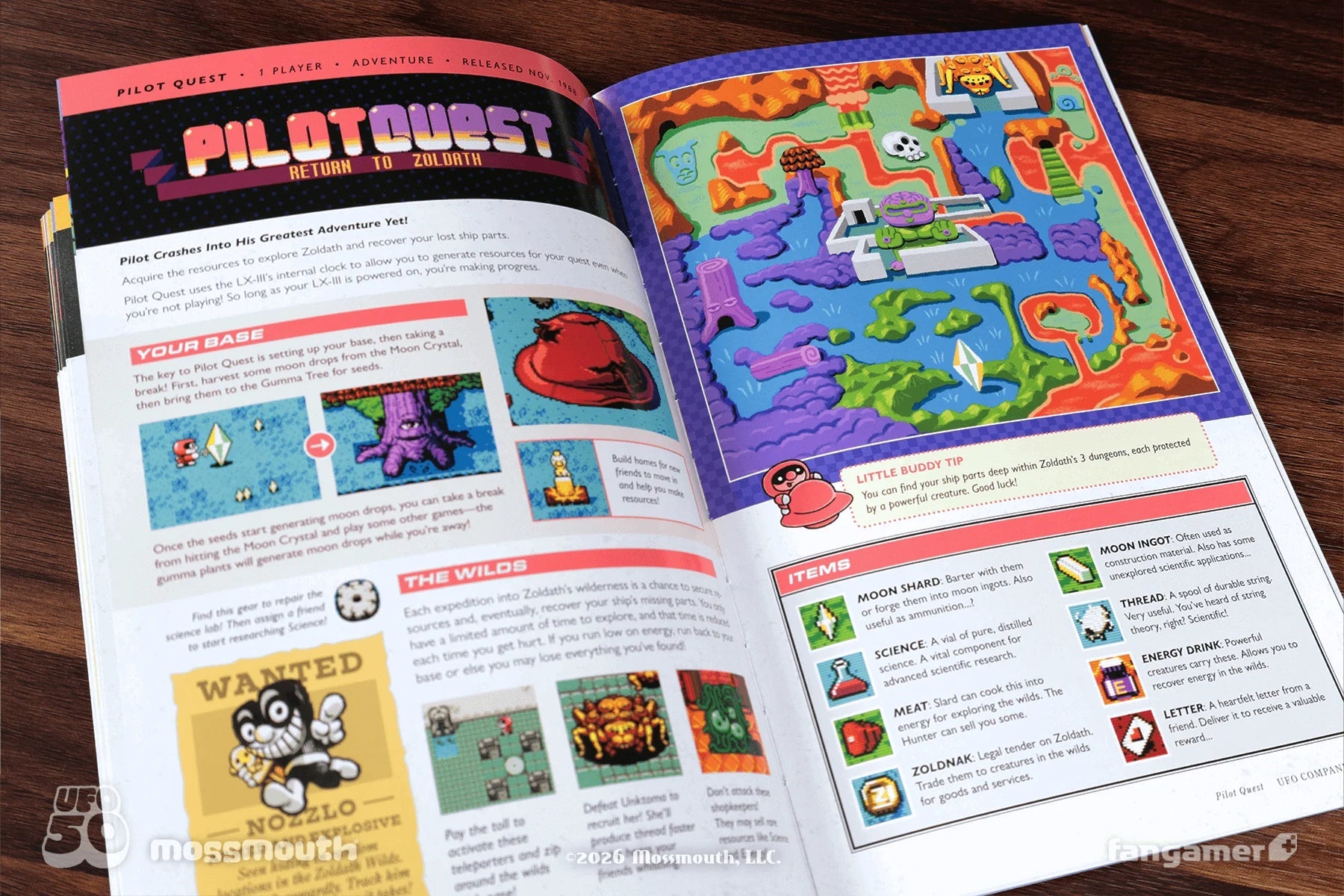 UFO 50: UFO Companion Guide (Fangamer) - PopCultGang