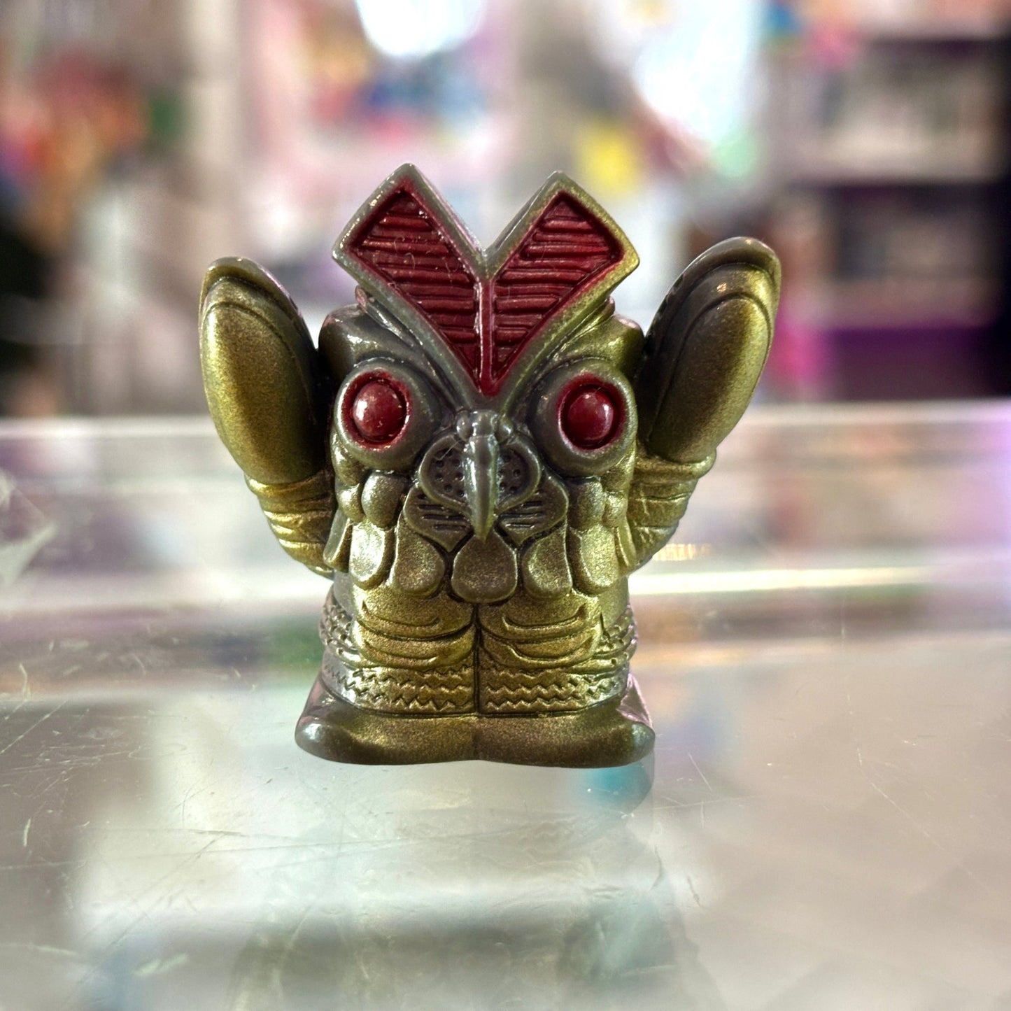 Ultraman: Alien Baltan Jr. Kaiju Finger Puppet Vinyl Figure (Bandai, 90s) - PopCultGang