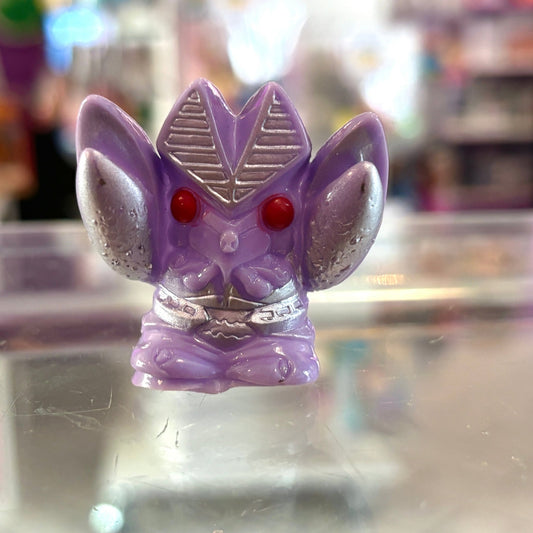 Ultraman: Alien Baltan Kaiju Finger Puppet Vinyl Figure Purple (Bandai, 90s) - PopCultGang