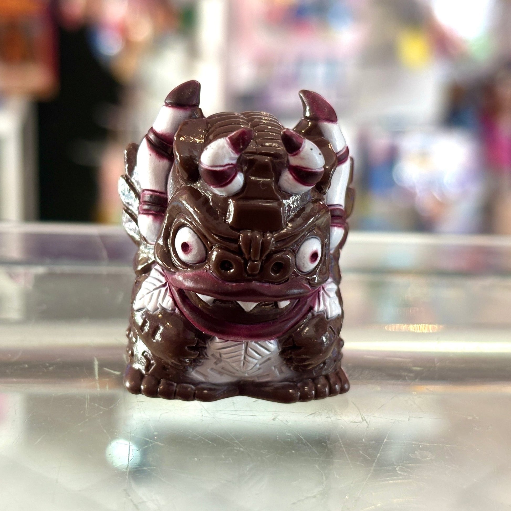 Ultraman: Brown Miclas Kaiju Finger Puppet Vinyl Figure (Bandai, 90s) - PopCultGang