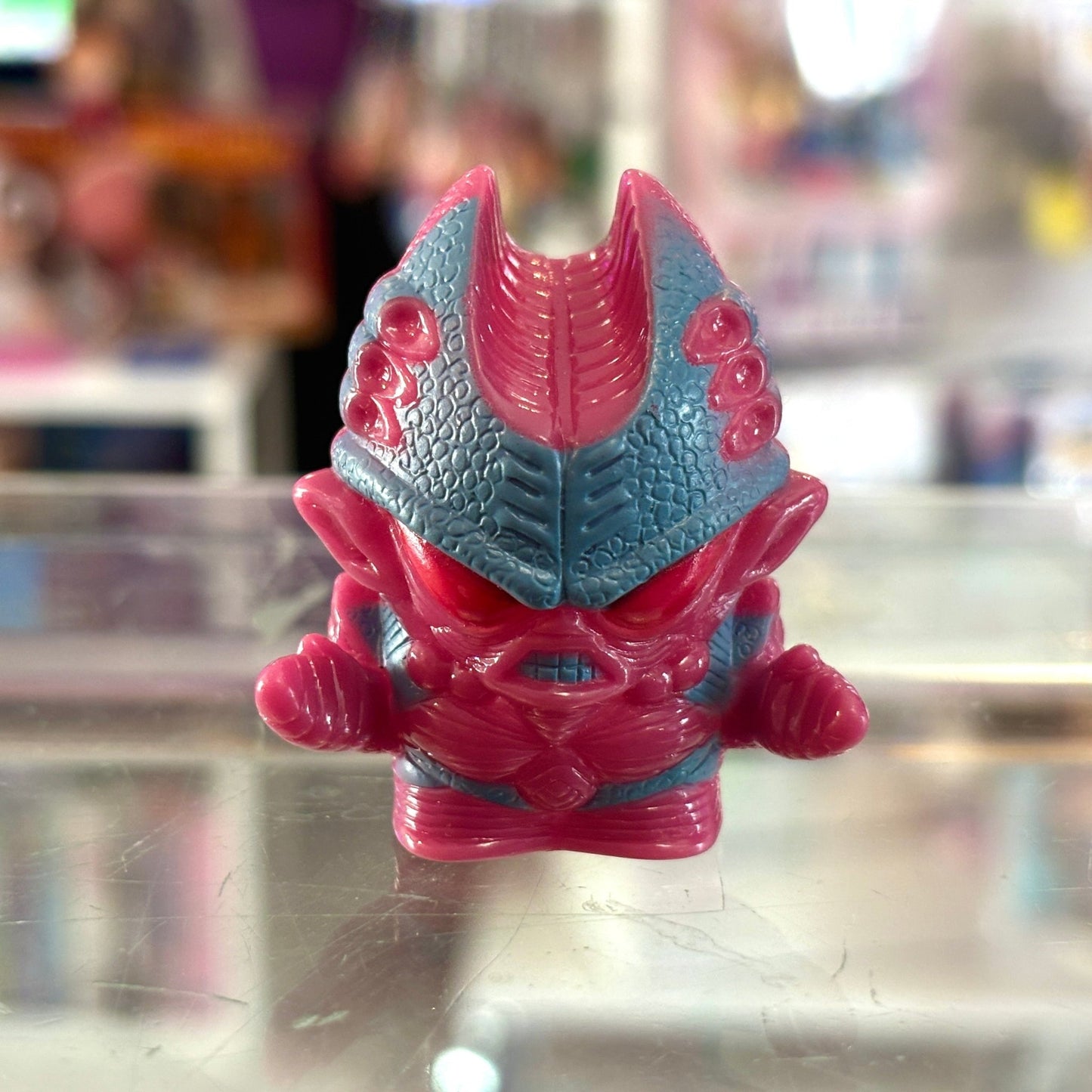 Ultraman: Lady Benzine Kaiju Finger Puppet Vinyl Figure (Bandai, 90s) - PopCultGang