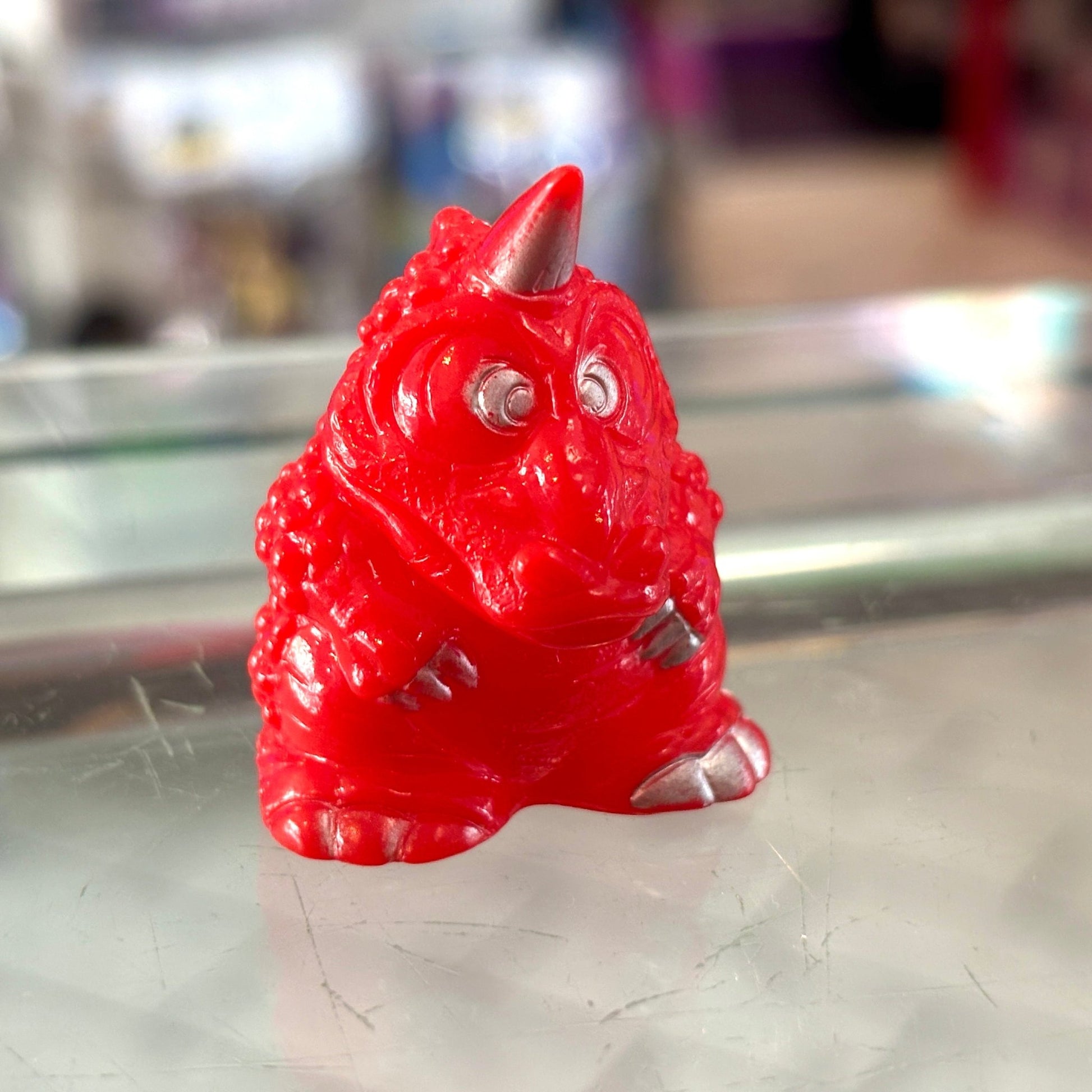 Ultraman: Red Gillas Kaiju Finger Puppet Vinyl Figure (Bandai, 90s) - PopCultGang
