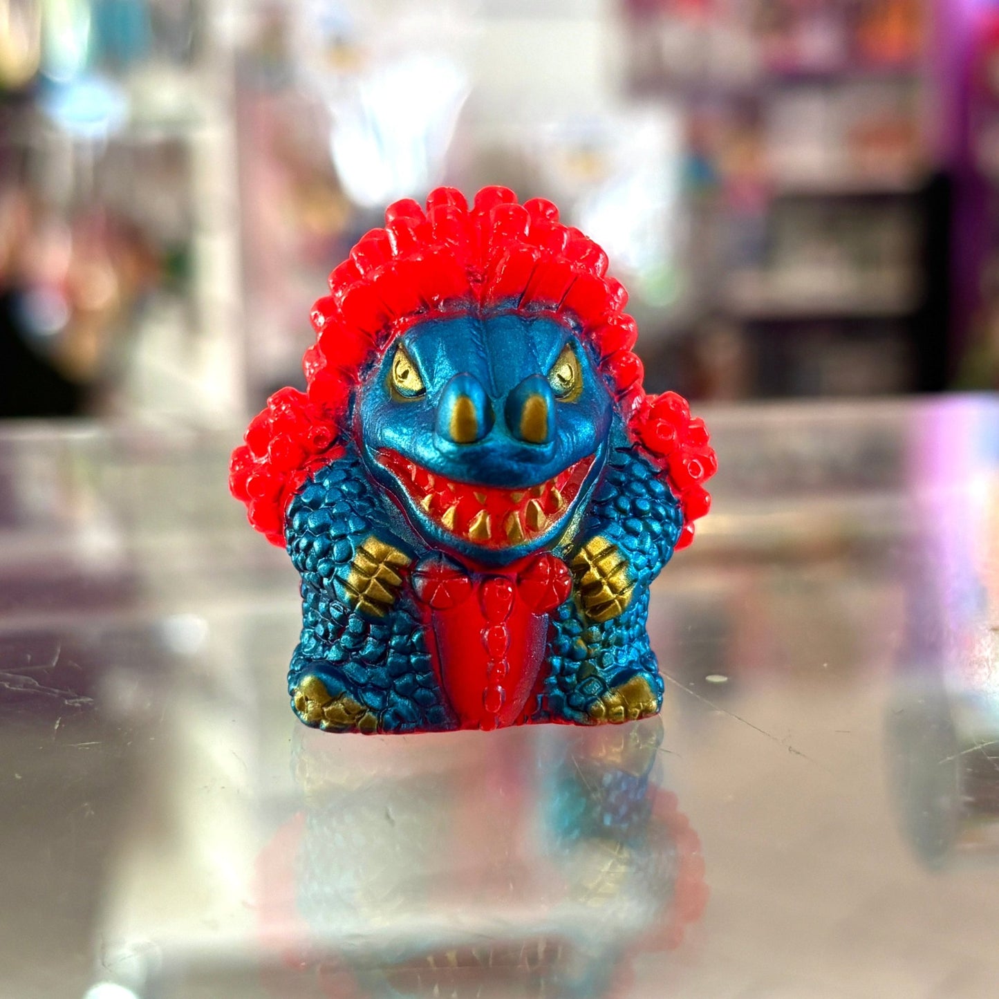 Ultraman: Verokron Kaiju Finger Puppet Vinyl Figure (Bandai, 90s) - PopCultGang