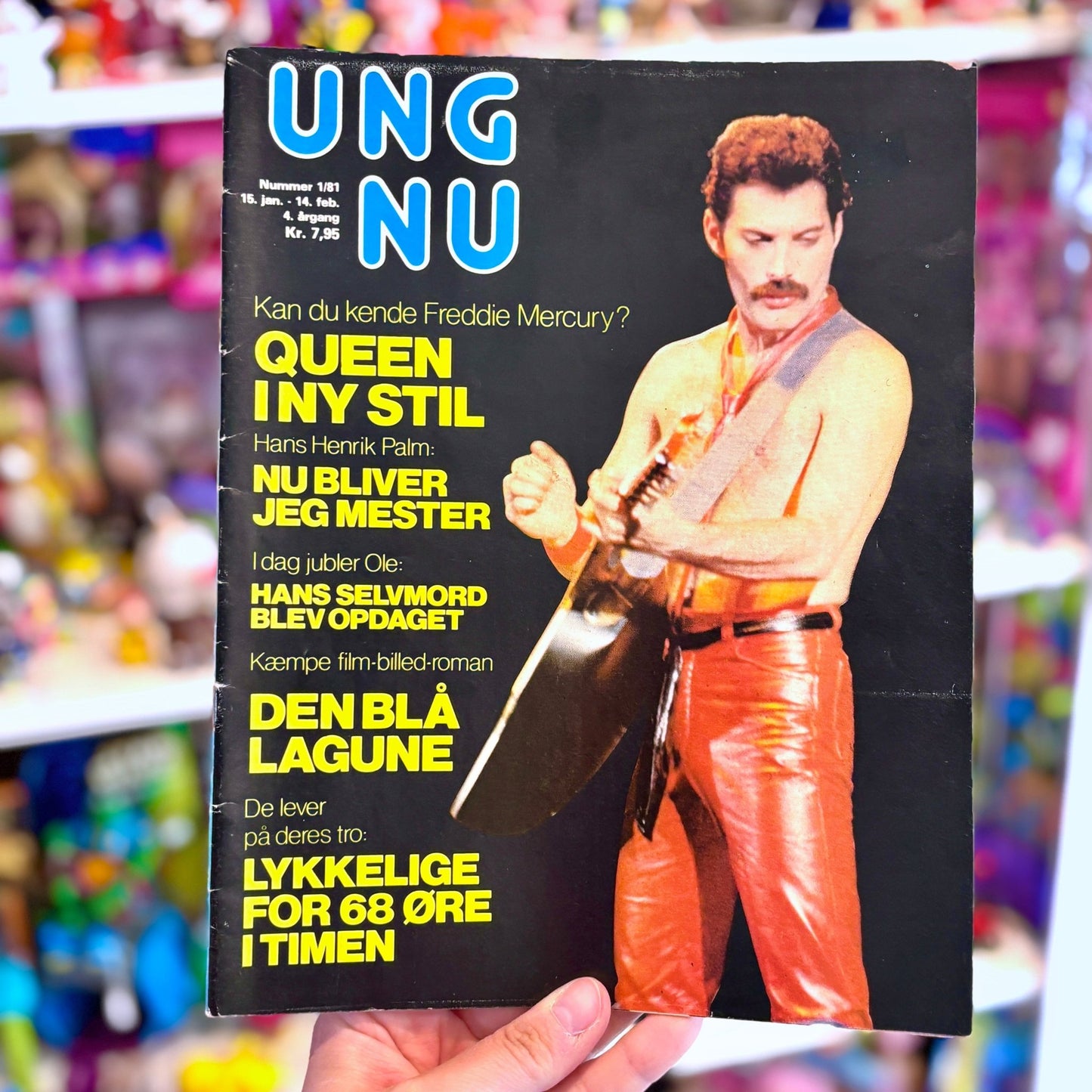 Ung Nu - Number 1/81 - Queen (danish youth magazine, 1981) - PopCultGang
