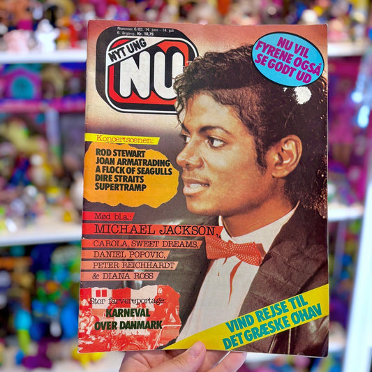 Ung Nu - Number 6/83 - Michael Jackson (danish youth magazine, 1983) - PopCultGang
