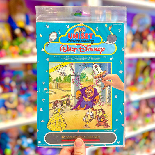 Uniset: Disney’s Beauty & The Beast Sticker Playset (90s) - PopCultGang