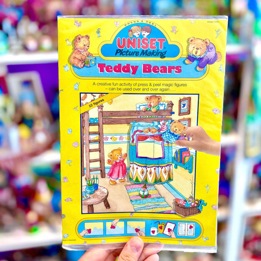 Uniset: Teddy Bears Sticker Playset (90s) - PopCultGang