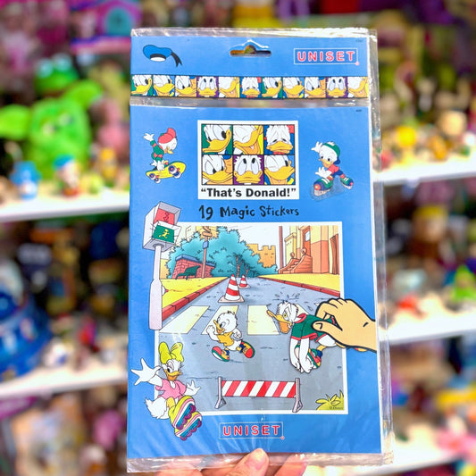 Uniset: "That's Donald!" - Donald Duck Reusable Sticker Playset (Disney, 2000s) - PopCultGang