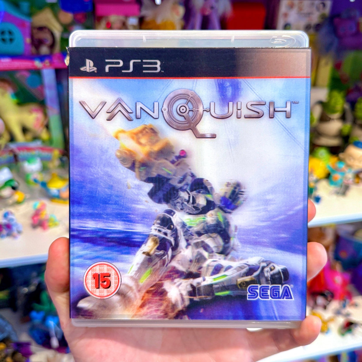 Vanquish - Limited Edition Lenticular Cover (PS3) - PopCultGang