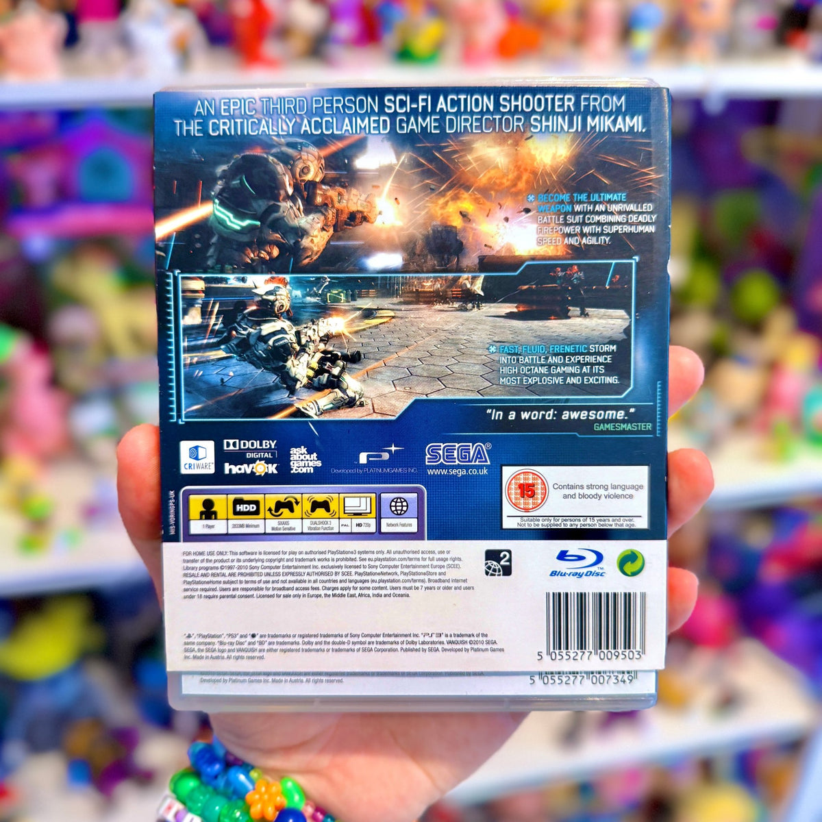 Vanquish - Limited Edition Lenticular Cover (PS3) - PopCultGang
