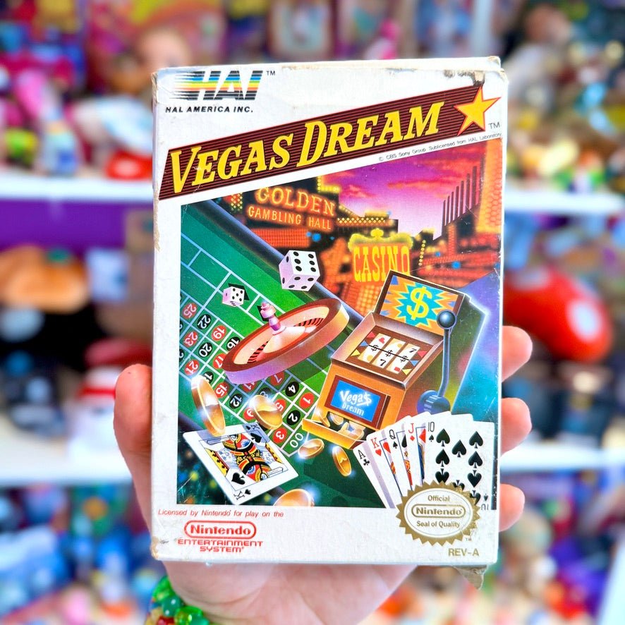 Vegas Dream (boxed, NES) - PopCultGang