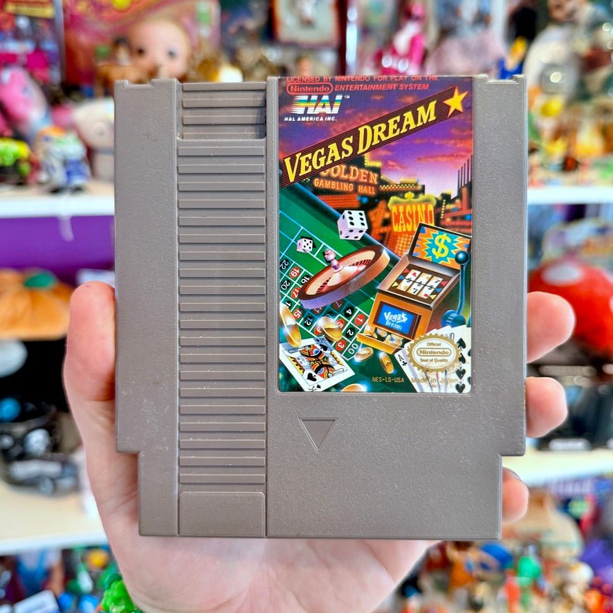 Vegas Dream (boxed, NES) - PopCultGang