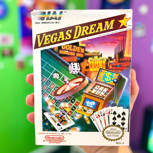 Vegas Dreams (NES, CIB, NTSC) - PopCultGang