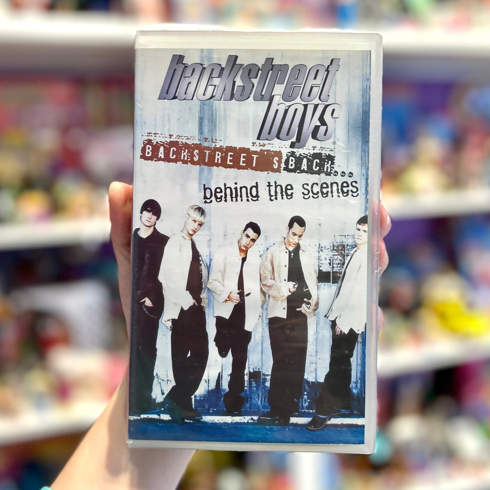 VHS: Backstreet Boys - Backstreets Back Behind the Scenes (1997) - PopCultGang