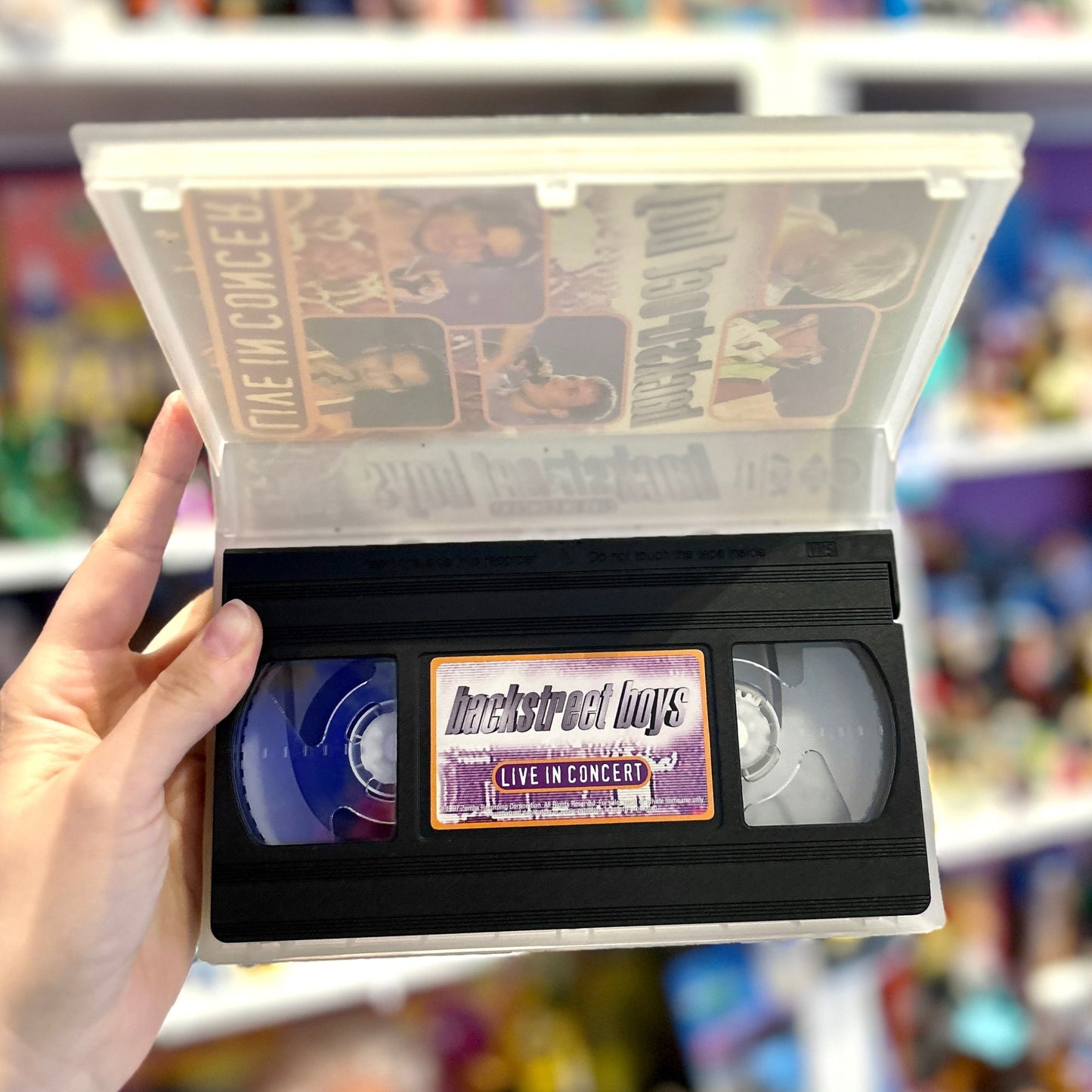 VHS: Backstreet Boys Live in Concert (1997) - PopCultGang